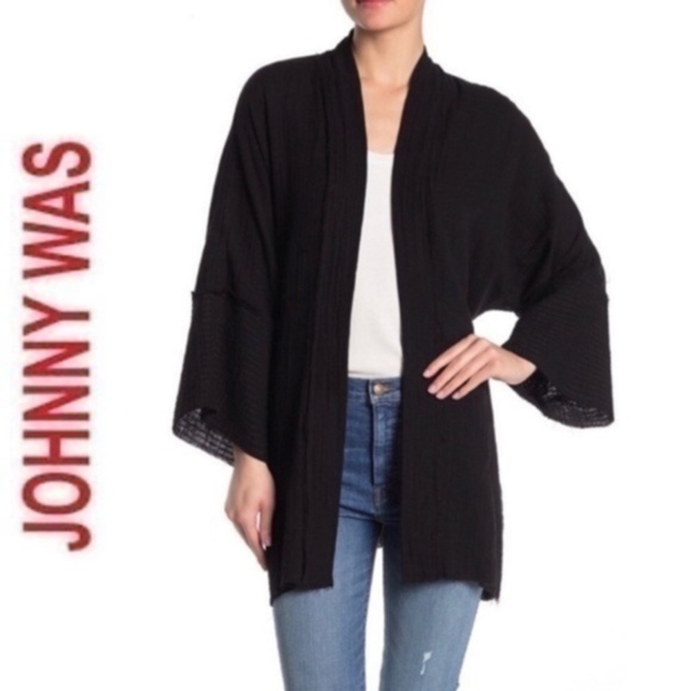 Johnny Was Calme Kimono Jacket Size L NWT